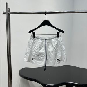 MIU MIU white short skirt